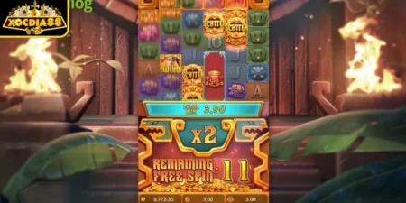 Cơ chế nhân hệ số vòng quay Treasures of Aztec miễn phí